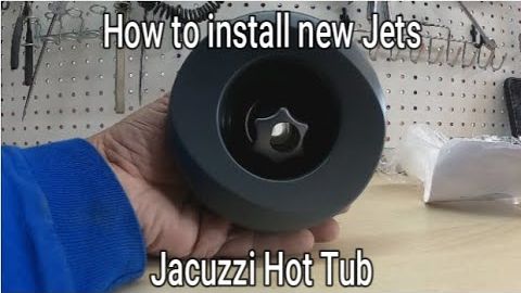 Video still: installing replacement jets