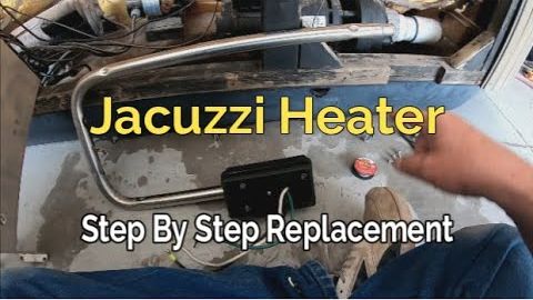 Video still: replacing a Jacuzzi heater